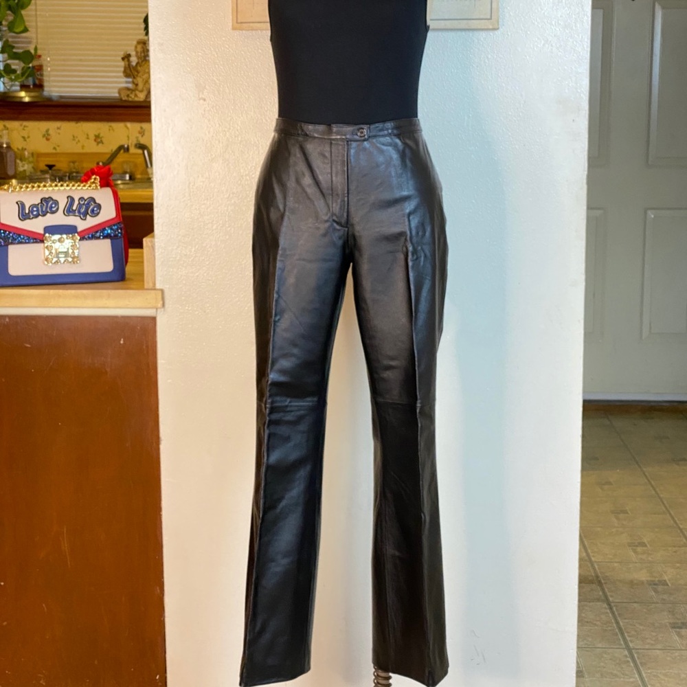 Spiegel 80’s genuine leather pants.
